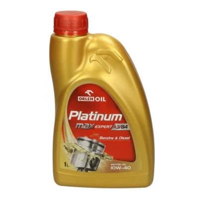 Bilde av Orlen Platinum Maxexpert A3/B4 10W 40 1l Motorolje QFS429B10 VOLKSWAGEN: Polo IV Hatchback, Transporter 5, Touran I, AUDI: A3 Sportback, A6 C6 Avant