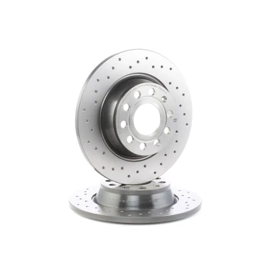 Bilde av BREMBO XTRA LINE 08.A202.1X Bremseskiver 282 12 5 hullet, fullt ut belagt med skruer VOLKSWAGEN: Golf 7, Touran I, Passat B6 Variant