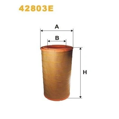 Bilde av WIX FILTERS 42803E Luftfilter 522 281 Filterinnsats
