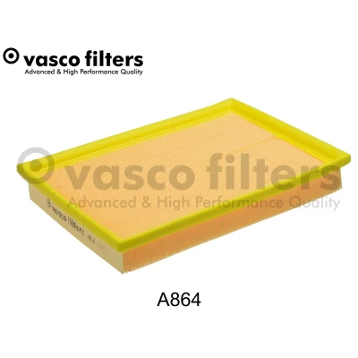 Bilde av DAVID VASCO A864 Luftfilter 42 206 291 firkantet Filterinnsats OPEL: Combo C Varebil / Stasjonsvogn, Corsa Hatchback, Tour