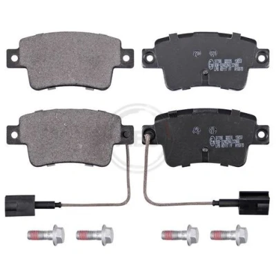 Bilde av A.B.S. 37796 Bremseklosser inkl. slitasjevarselkontakt FIAT: Punto Evo Hatchback