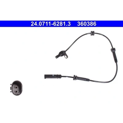 Bilde av ATE 24.0711 6281.3 ABS Sensor 540 BMW: 4 Coupé, 3 Touring, Sedan