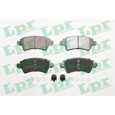 Bilde av LPR 05P1105 Bremseklosser med skruer PEUGEOT: 206 Hatchback