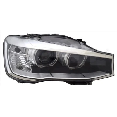 Bilde av TYC 20 16580 06 9 Frontlykter venstre D1S, LED med kjørelys for høyrekjøring uten LED, elektromotor, styring