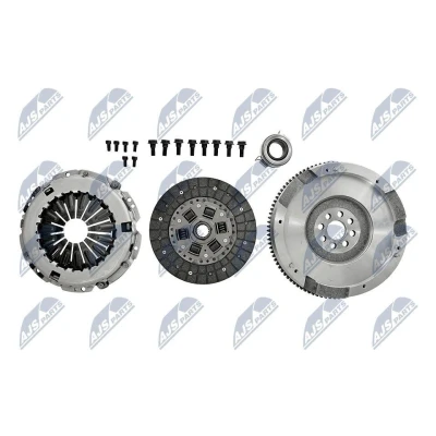 Bilde av NTY NZS TY 001 Clutch med clutchtrykkplate svinghjul, skruesett, sikringsskruesett, clutchplate, utløserlager TOYOTA: RAV4 II SUV