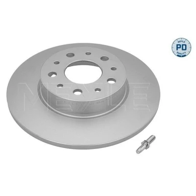 Bilde av MEYLE 215 523 0036/PD Bremseskiver bakaksel 251 10 5 98 fullt ut Sink lamell belagt med skruer FIAT: 500L
