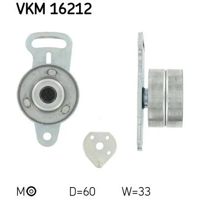 Bilde av SKF VKM 16212 Strammerull, tannrem