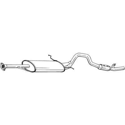 Bilde av sluttlyddemper, suzuki vitara, 1430077E30