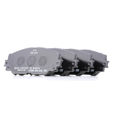 Bilde av BOSCH 0 986 494 240 Bremseklosser Low Metallic TOYOTA: Corolla X Sedan, Urban Cruiser, Prius Plus