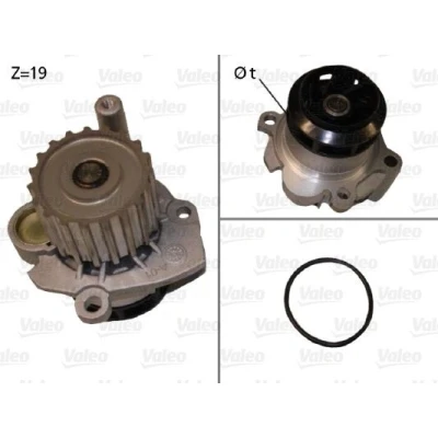 Bilde av VALEO 506701 Vannpumpe med tetning uten deksel VOLKSWAGEN: Polo IV Hatchback