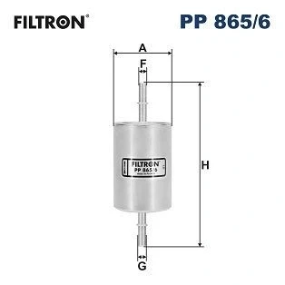 Bilde av FILTRON PP 865/6 Drivstoffilter ledningsfilter 8