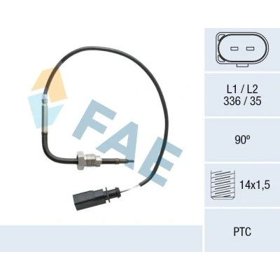 Bilde av FAE 68097 Sensorer før katalysator, Eksosturbolader AUDI: A6 C6 Avant, A4 B8 Q5