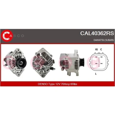 Bilde av CASCO CAL25103AS Dynamo 12V 70A FORD: Transit Mk3 Minibuss