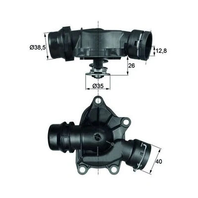 Bilde av MAHLE ORIGINAL TI 26 88 Termostat med tetning BMW: 5 Sedan, Touring, 7