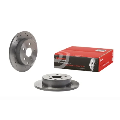 Bilde av BREMBO 08.A429.1X Bremseskiver 281 12 5 fullt ut, hullet belagt TOYOTA: RAV4 III SUV, IV SUV