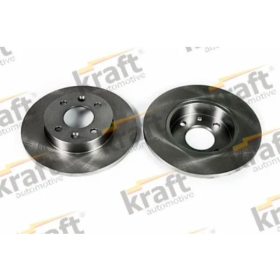 Bilde av KRAFT 6045030 Bremseskiver 238, 238,0 12,0 4 fullt ut RENAULT: CLIO 2, Super 5 Hatchback