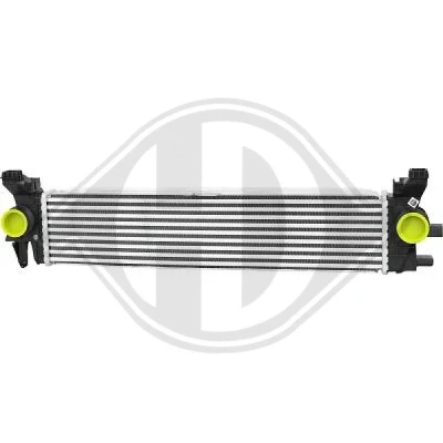 Bilde av DIEDERICHS DCA1163 Ladeluftkjøler Aluminium MERCEDES BENZ: Vito Van, Tourer