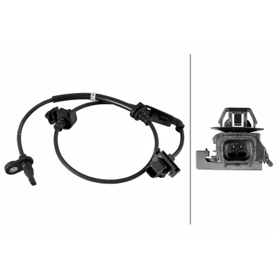 Bilde av HELLA 6PU 358 219 221 ABS Sensor med klammer Hall prinsipp 2 740