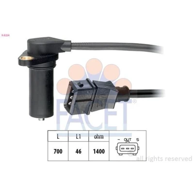 Bilde av FACET 9.0224 Impulsgiver Made in Italy OE Equivalent AUDI: 80 B4 Avant