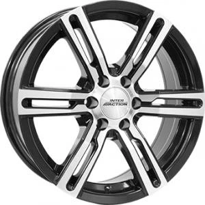 Bilde av Inter Action Kargin 6 Gloss Black Polished 7x16 6/139 ET25 B110.1
