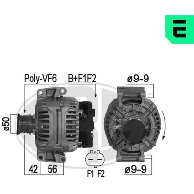 Bilde av ERA 209101A Dynamo 14V 120A