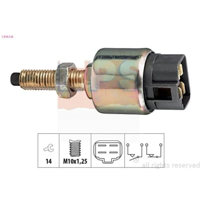 Bilde av EPS 1.810.125 bremselysbryter mekanisk M10x1,25 Made in Italy OE Equivalent