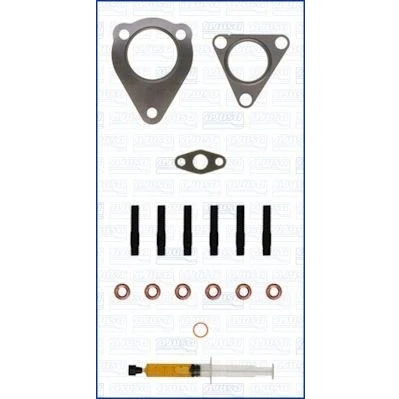 Bilde av AJUSA JTC11368 Monteringssett, lader with studs, syringe oil med tetning montageanvisning