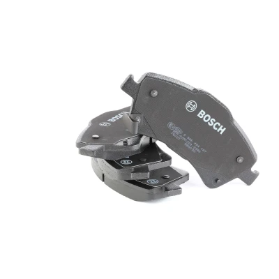 Bilde av BOSCH 0 986 494 187 Bremseklosser Low Metallic med akustisk slitasjevarsel antihyle blikk, montageanvisning TOYOTA: Avensis III Stasjonsvogn