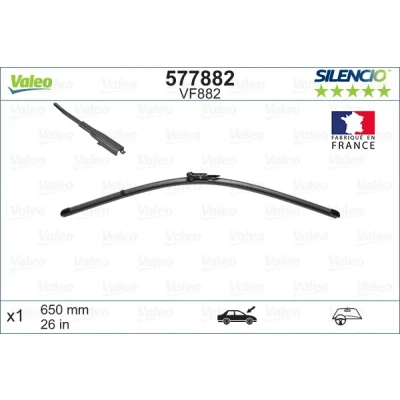 Bilde av Vindusvisker Valeo Silencio X.trm 577882 650mm foran Rammeløs CITROËN: C1 II