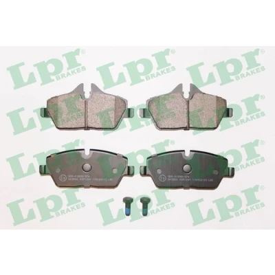 Bilde av LPR 05P1241 Bremseklosser med skruer BMW: 1 Hatchback, Cabrio, Coupé, MINI: Clubman