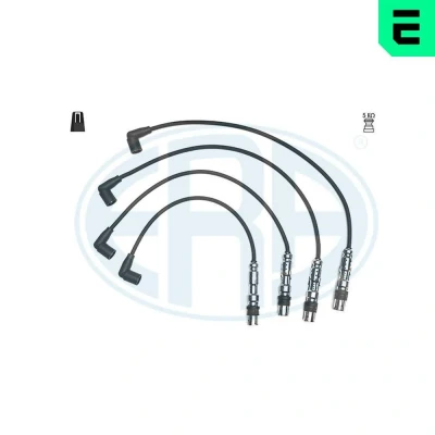 Bilde av ERA 883001 Pluggledninger 4 VOLKSWAGEN: GOLF 6, Caddy 3, Polo V Hatchback, AUDI: A3 Sportback, A1 SKODA: Fabia 2