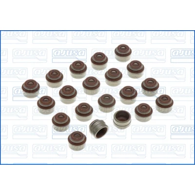 Bilde av AJUSA 57040800 Tetningssett, ventilstamme VOLVO: V70 3, XC70 II Stasjonsvogn, I Cross Country, FORD: MONDEO 4 Turnier, S Max Mk1