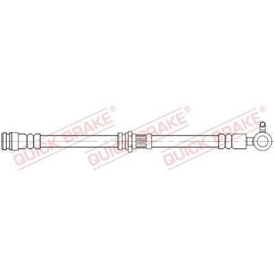 Bilde av QUICK BRAKE 58.804X Bremseslange 400 M10x1 PEUGEOT: 407 Sedan, Coupé, SW