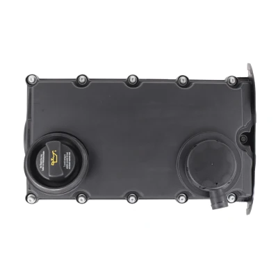 Bilde av VAICO V10 9985 Sylindertopp Hette med ventildeksletetning deksel, skruer, lufteventil AUDI: A6 C6 Sedan, A4 B7 Avant, Avant