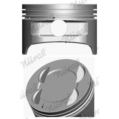 Bilde av NÜRAL 87 141300 20 Motorstempel 79mm