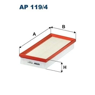 Bilde av FILTRON AP 119/4 Luftfilter 46 134 322 Filterinnsats MERCEDES BENZ: E Klasse T modell, Sedan, ML