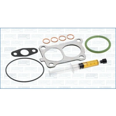 Bilde av AJUSA JTC12271 Monteringssett, lader with studs, syringe oil med tetning montageanvisning BMW: 5 Touring, Sedan