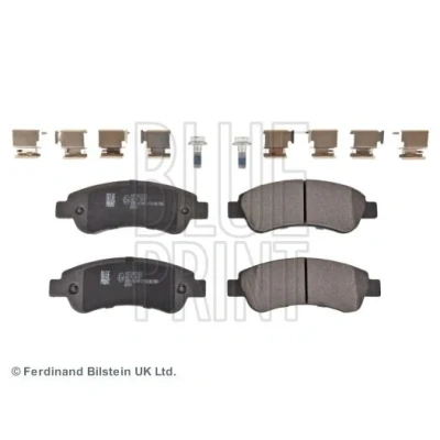 Bilde av BLUE PRINT ADP154258 Bremseklosser bakaksel med festemateriell FIAT: Ducato III Flatvogn lastebil / Chassis, Minibuss