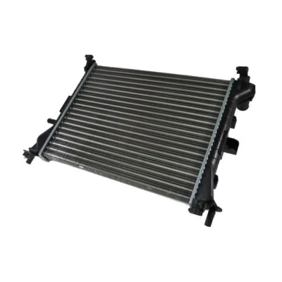Bilde av THERMOTEC D7G011TT Radiator Aluminium, plast for kjøretøy uten luftkondisjonering 449 379 22 Manuel girkasse Kjøleribber satt sammen mekanisk