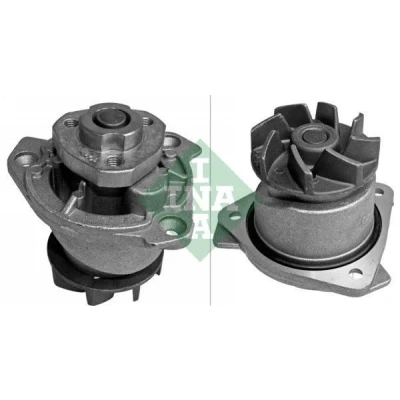 Bilde av INA 538 0334 10 Vannpumpe for vifteremdrift VOLKSWAGEN: Multivan 5 (7HM, Transporter 5, Golf PORSCHE: Cayenne, AUDI: Q7, A3 Sportback, TT Coupé