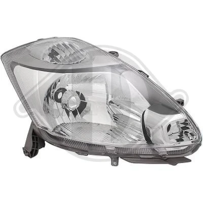 Bilde av DIEDERICHS 5030080 Frontlykter høyre H4 uten motor for høydejustering hovedlys