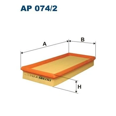 Bilde av FILTRON AP 074/2 Luftfilter 42 148 320 Filterinnsats