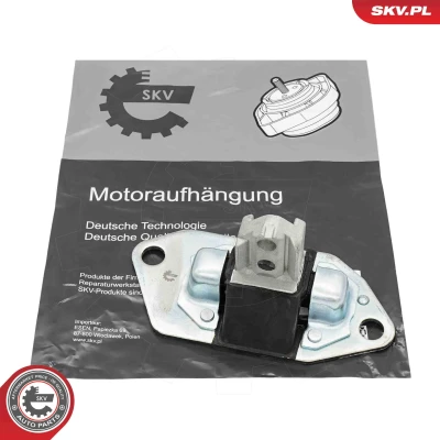 Bilde av ESEN SKV 75SKV040 Motorfeste høyre Gummimetallager Aluminium, gummi 168mm 91mm VOLVO: XC90 I, V70 2, XC70 I Cross Country