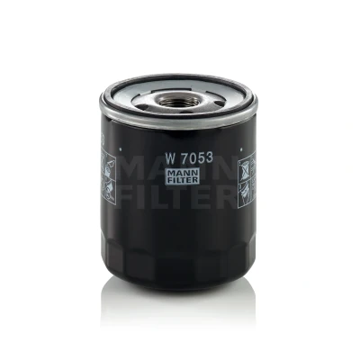 Bilde av MANN FILTER W 7053 Oljefilter M 20 X 1.5 med en retursperreventil Påskruingsfilter PEUGEOT: 307 SW, Partner I Van, Hatchback