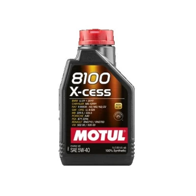 Bilde av Motul 8100 X cess 5W 40 1l Motorolje 109229 BMW: 5 Touring, X5, 3 VOLKSWAGEN: Polo IV Hatchback, Transporter 5, Touran I