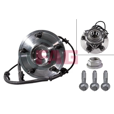 Bilde av FAG 713 6703 90 Hjullagersett Bildet viser leveranseinnholdet 164,50, 100,00 JEEP: Commander, GRAND CHEROKEE 3
