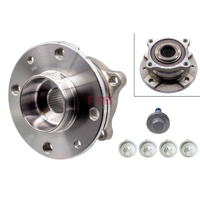 Bilde av FAG 713 6312 20 Hjullagersett Bildet viser leveranseinnholdet 121mm