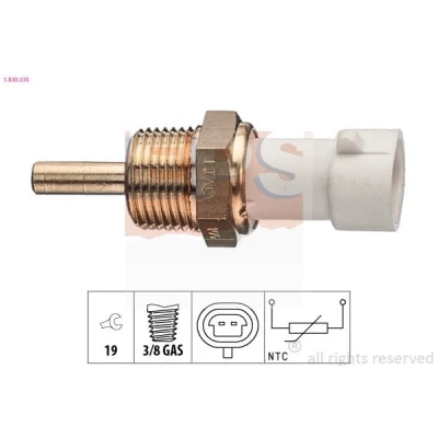 Bilde av EPS 1.830.335 Kjølevæsketemperatursensor Made in Italy OE Equivalent