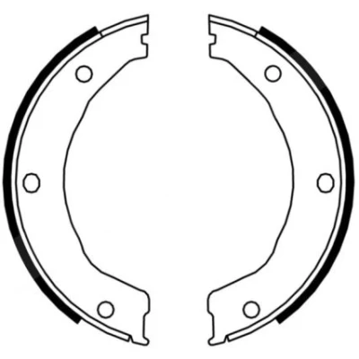Bilde av ABE CRG002ABE Handbromsbackar bakaksel