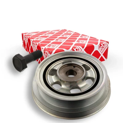 Bilde av febi BILSTEIN 33801 Remskive veivaksel 4PK + 6PK 165, 145 8 med skrue, for Plus CITROËN: Jumper II Van, Minibuss